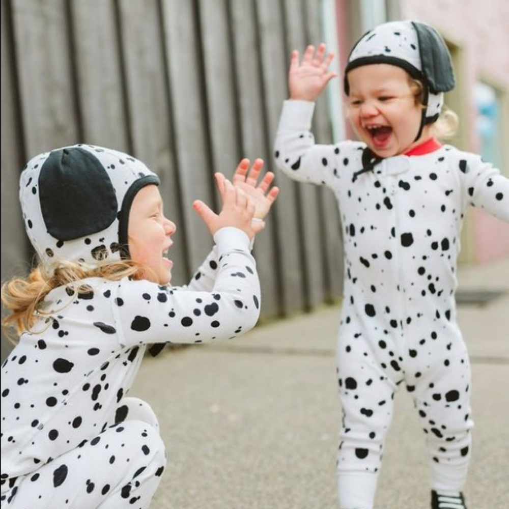 Hanna Andersson Dalmatian costume/pajama